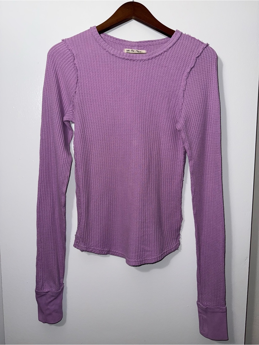 Free People Purple Longsleeve